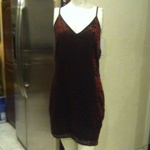 WAYF drape back dress